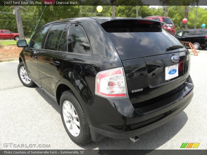 Black / Charcoal Black 2007 Ford Edge SEL Plus