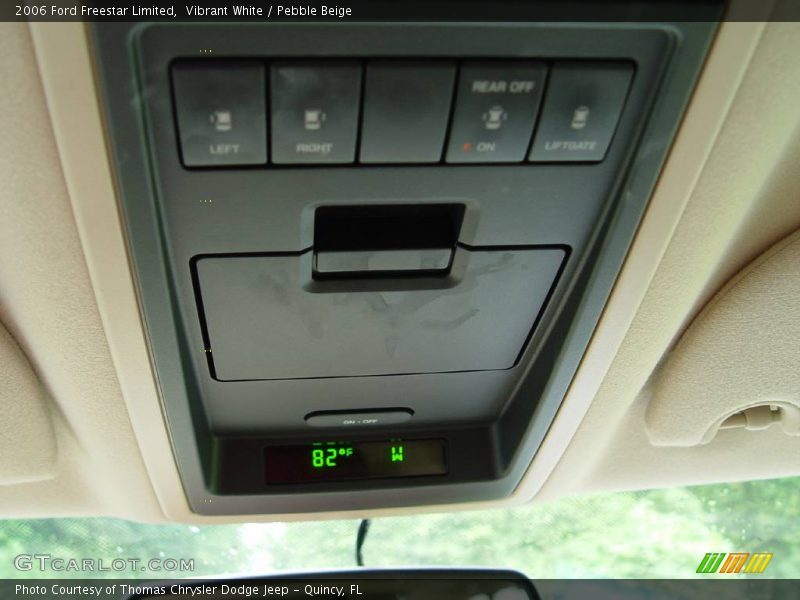 Vibrant White / Pebble Beige 2006 Ford Freestar Limited