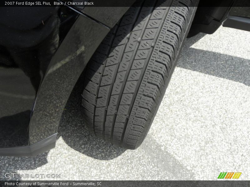 Black / Charcoal Black 2007 Ford Edge SEL Plus