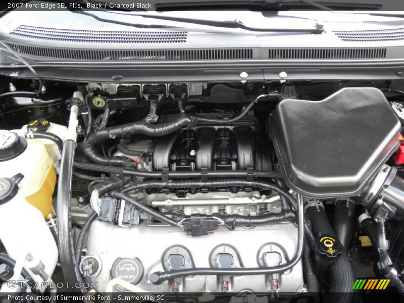 Black / Charcoal Black 2007 Ford Edge SEL Plus
