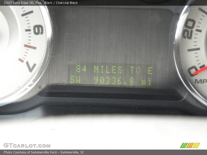 Black / Charcoal Black 2007 Ford Edge SEL Plus