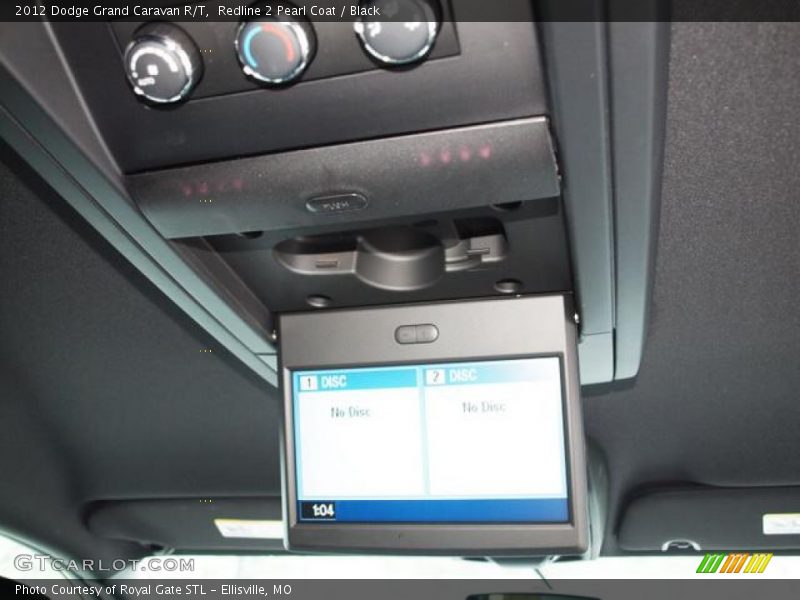 Redline 2 Pearl Coat / Black 2012 Dodge Grand Caravan R/T