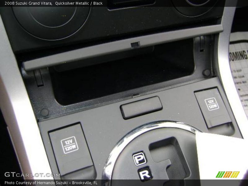 Quicksilver Metallic / Black 2008 Suzuki Grand Vitara
