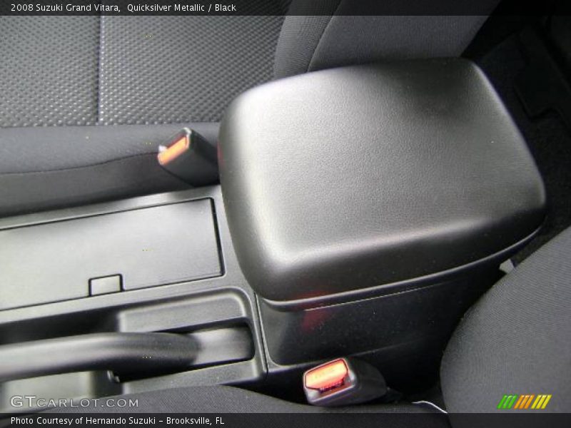 Quicksilver Metallic / Black 2008 Suzuki Grand Vitara