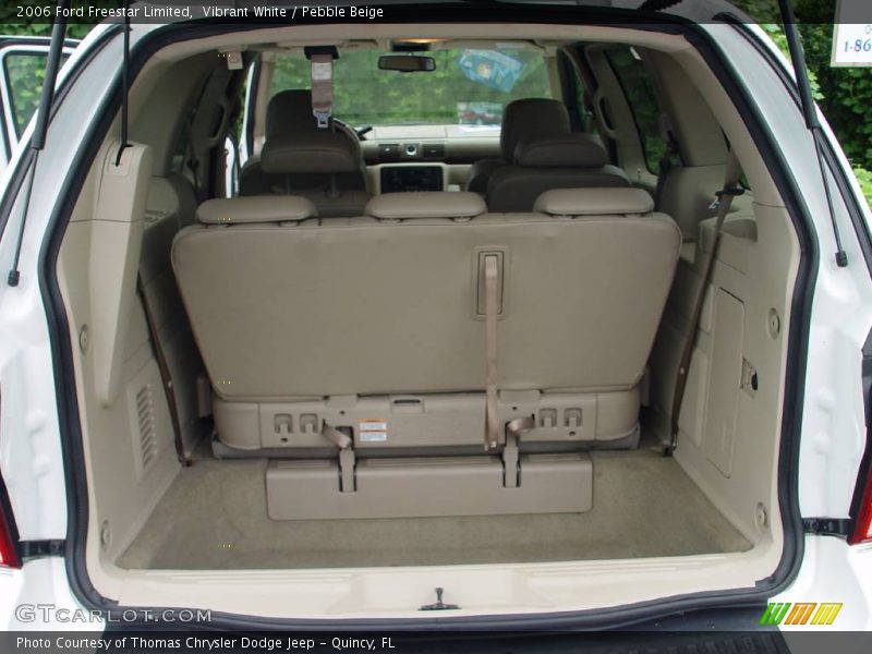 Vibrant White / Pebble Beige 2006 Ford Freestar Limited