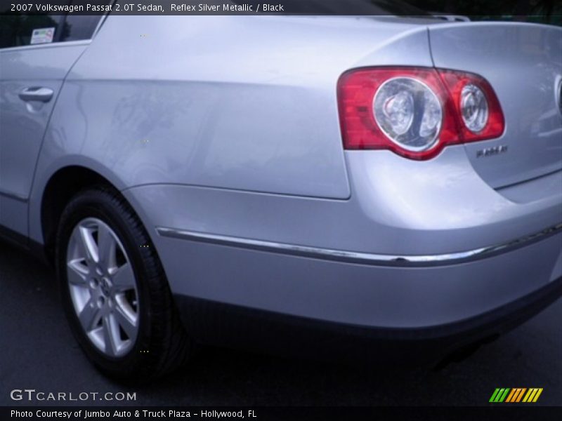 Reflex Silver Metallic / Black 2007 Volkswagen Passat 2.0T Sedan