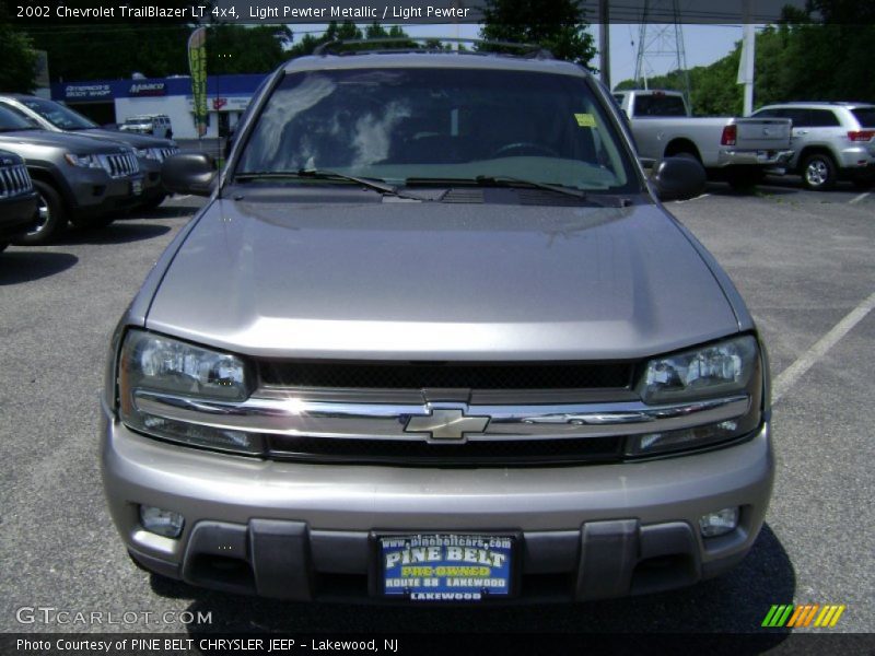 Light Pewter Metallic / Light Pewter 2002 Chevrolet TrailBlazer LT 4x4