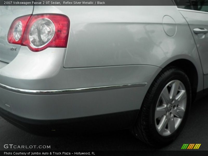 Reflex Silver Metallic / Black 2007 Volkswagen Passat 2.0T Sedan