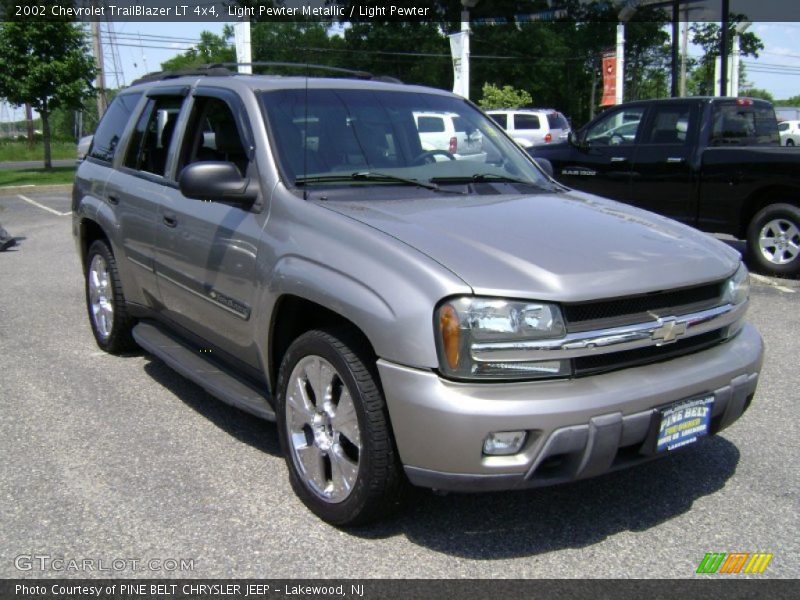 Light Pewter Metallic / Light Pewter 2002 Chevrolet TrailBlazer LT 4x4