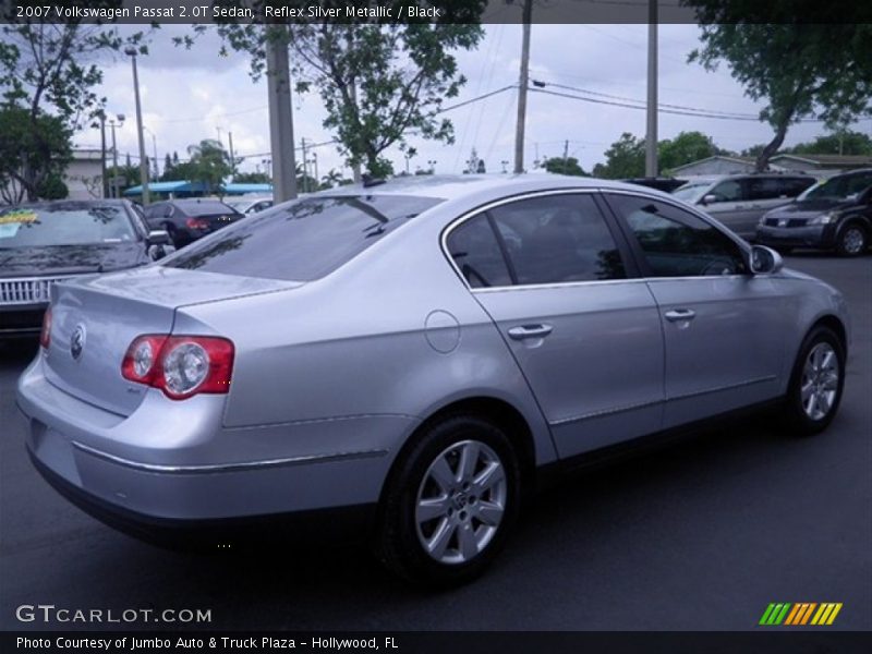 Reflex Silver Metallic / Black 2007 Volkswagen Passat 2.0T Sedan