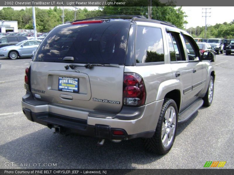 Light Pewter Metallic / Light Pewter 2002 Chevrolet TrailBlazer LT 4x4