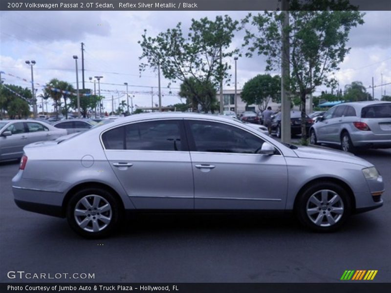 Reflex Silver Metallic / Black 2007 Volkswagen Passat 2.0T Sedan