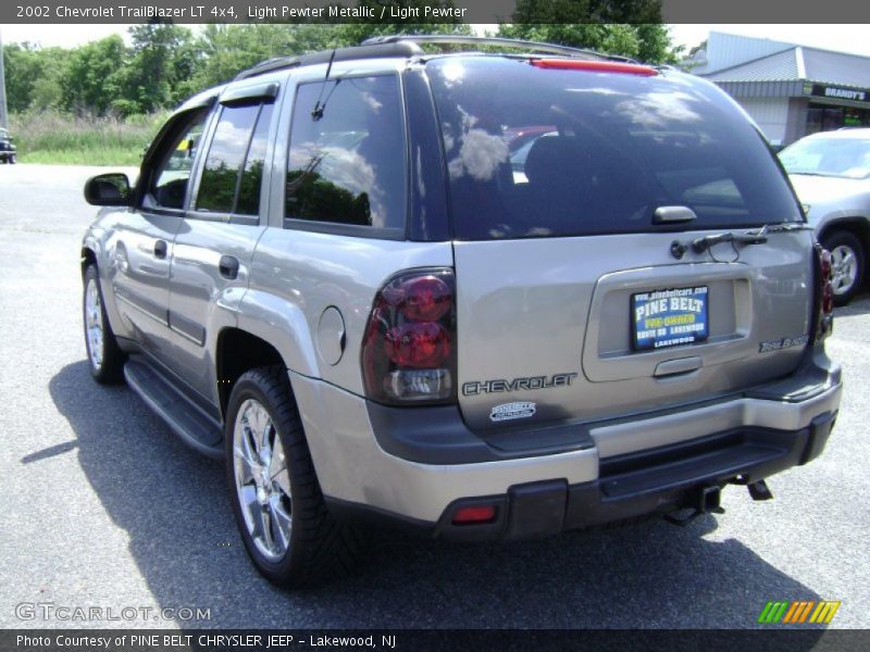 Light Pewter Metallic / Light Pewter 2002 Chevrolet TrailBlazer LT 4x4