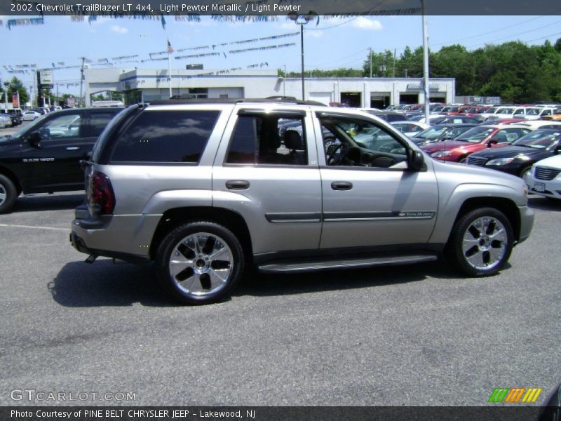 Light Pewter Metallic / Light Pewter 2002 Chevrolet TrailBlazer LT 4x4