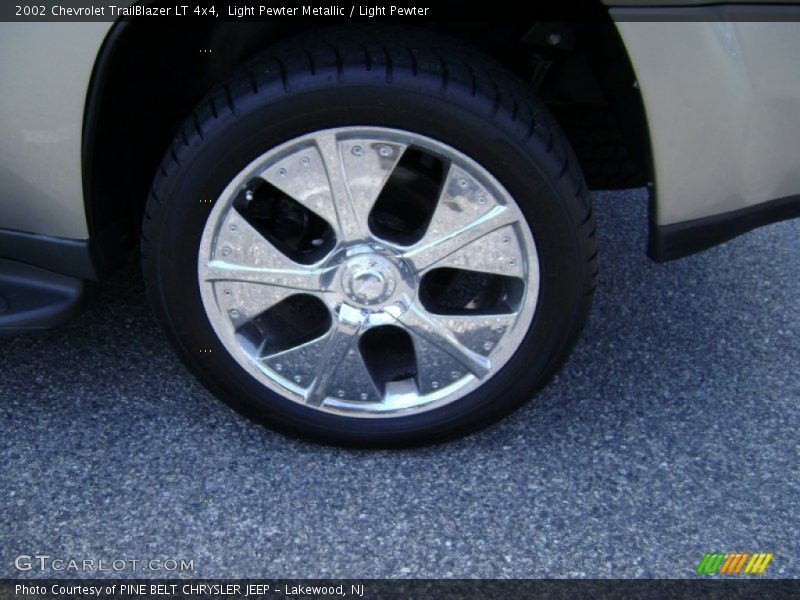 Light Pewter Metallic / Light Pewter 2002 Chevrolet TrailBlazer LT 4x4