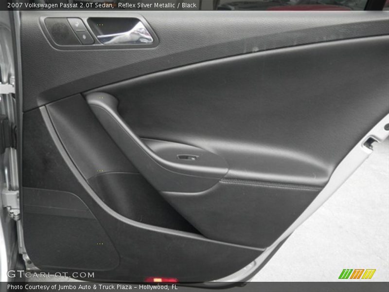 Reflex Silver Metallic / Black 2007 Volkswagen Passat 2.0T Sedan