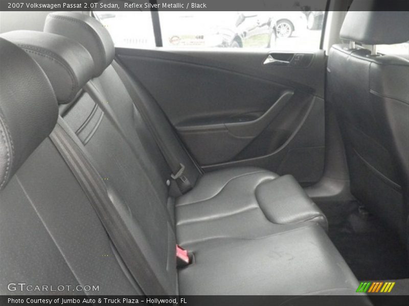 Reflex Silver Metallic / Black 2007 Volkswagen Passat 2.0T Sedan