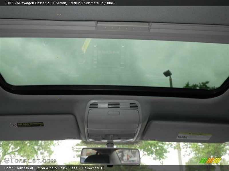 Reflex Silver Metallic / Black 2007 Volkswagen Passat 2.0T Sedan