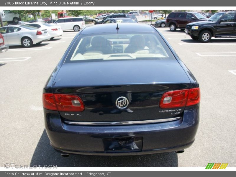 Ming Blue Metallic / Ebony 2006 Buick Lucerne CXS