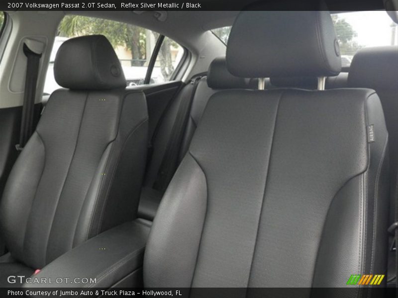 Reflex Silver Metallic / Black 2007 Volkswagen Passat 2.0T Sedan