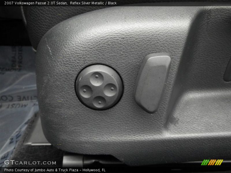 Reflex Silver Metallic / Black 2007 Volkswagen Passat 2.0T Sedan