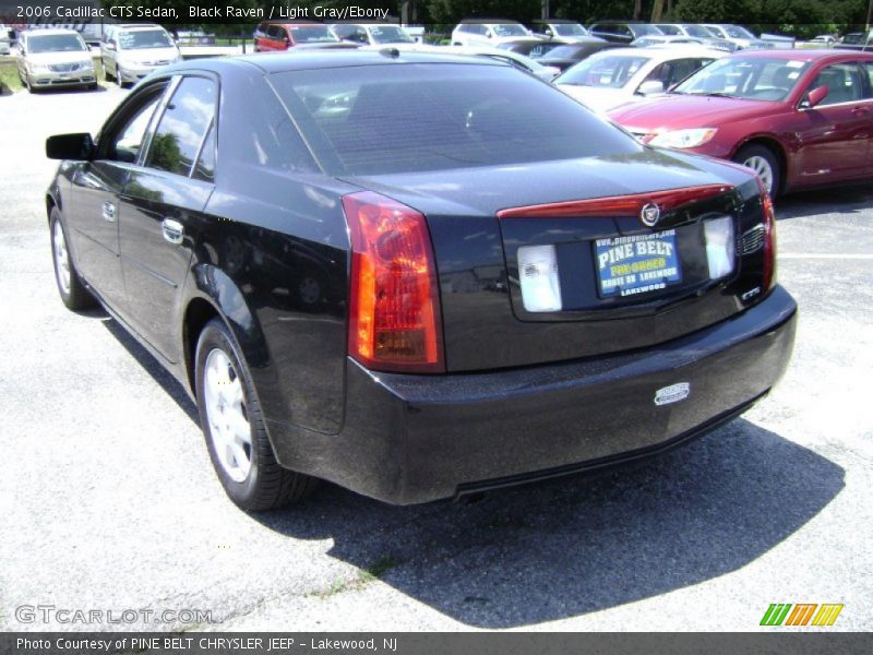 Black Raven / Light Gray/Ebony 2006 Cadillac CTS Sedan