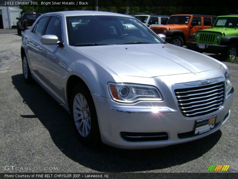 Bright Silver Metallic / Black 2012 Chrysler 300