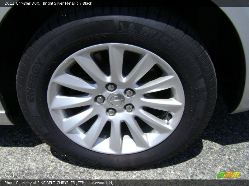 Bright Silver Metallic / Black 2012 Chrysler 300