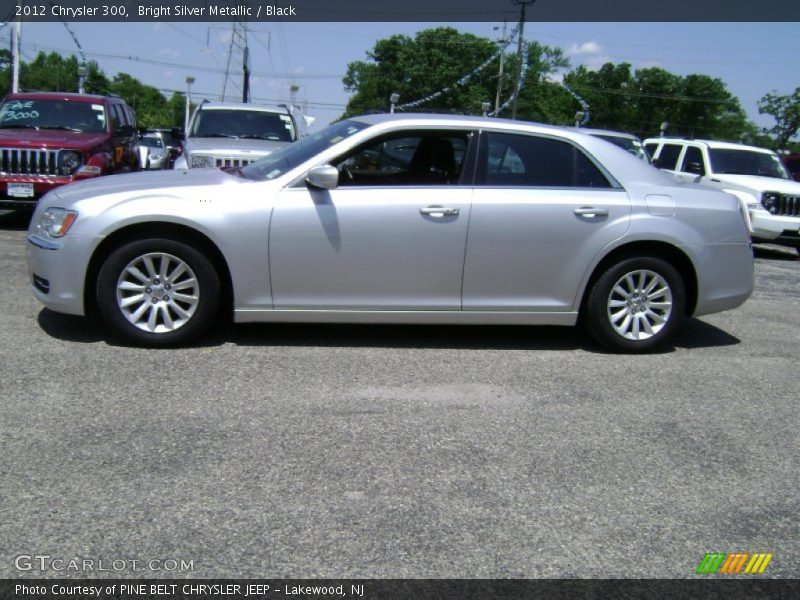 Bright Silver Metallic / Black 2012 Chrysler 300