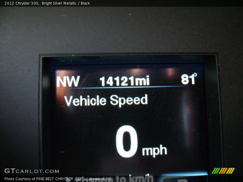 Bright Silver Metallic / Black 2012 Chrysler 300