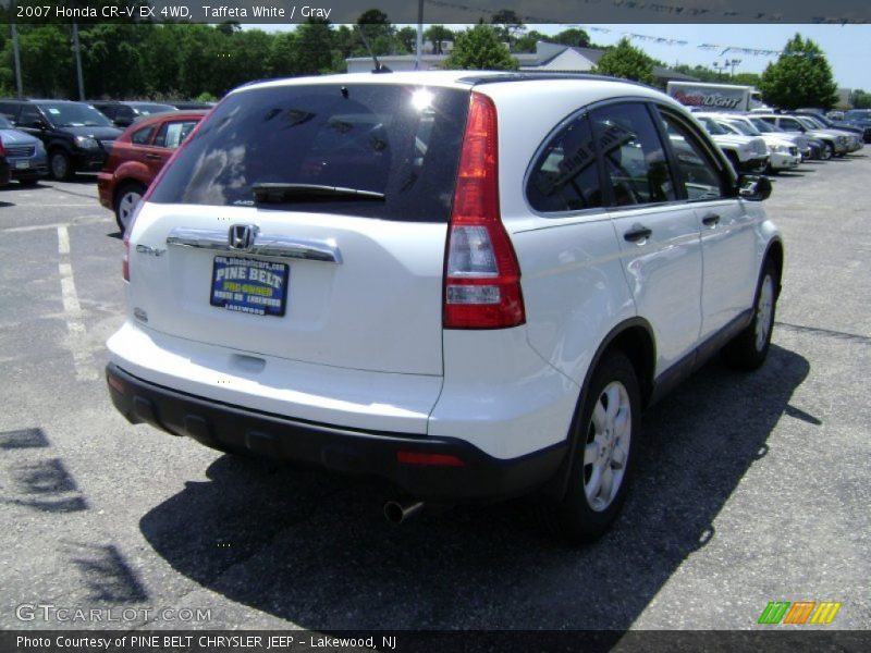 Taffeta White / Gray 2007 Honda CR-V EX 4WD