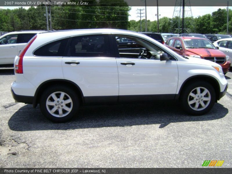 Taffeta White / Gray 2007 Honda CR-V EX 4WD