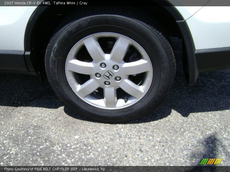 Taffeta White / Gray 2007 Honda CR-V EX 4WD