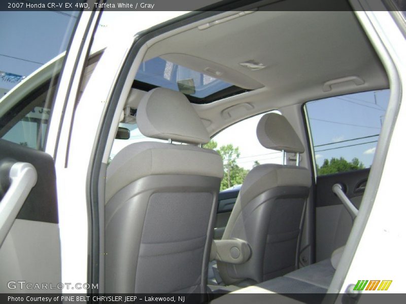 Taffeta White / Gray 2007 Honda CR-V EX 4WD