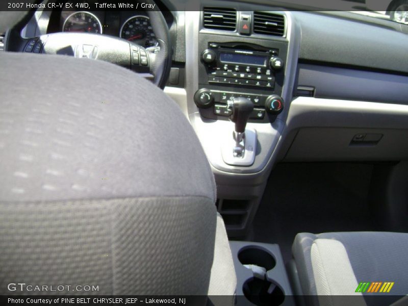 Taffeta White / Gray 2007 Honda CR-V EX 4WD