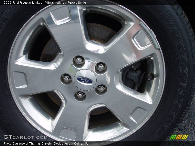 Vibrant White / Pebble Beige 2006 Ford Freestar Limited