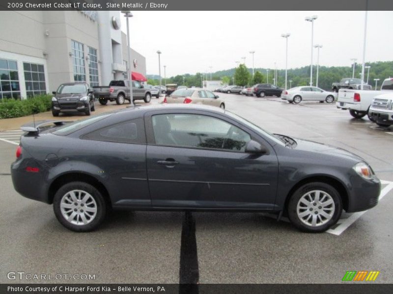 Slate Metallic / Ebony 2009 Chevrolet Cobalt LT Coupe