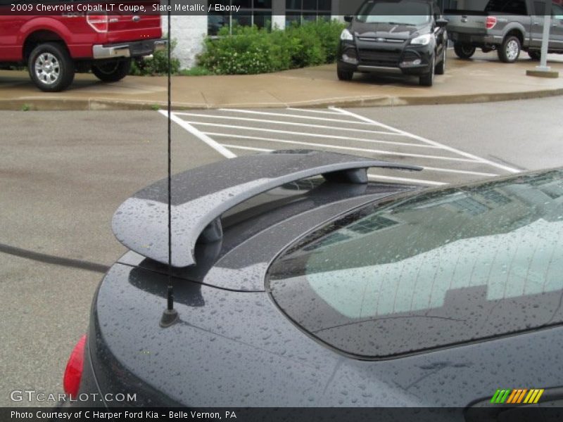 Slate Metallic / Ebony 2009 Chevrolet Cobalt LT Coupe