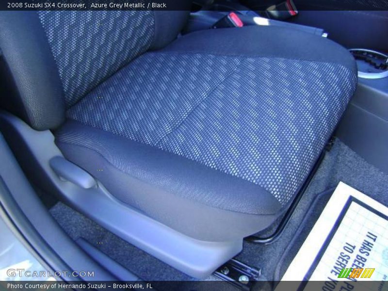 Azure Grey Metallic / Black 2008 Suzuki SX4 Crossover
