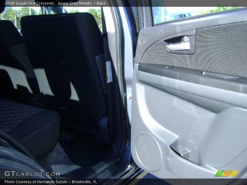 Azure Grey Metallic / Black 2008 Suzuki SX4 Crossover