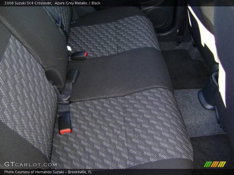 Azure Grey Metallic / Black 2008 Suzuki SX4 Crossover