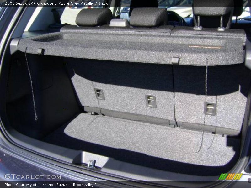 Azure Grey Metallic / Black 2008 Suzuki SX4 Crossover