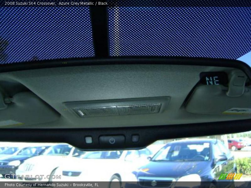 Azure Grey Metallic / Black 2008 Suzuki SX4 Crossover