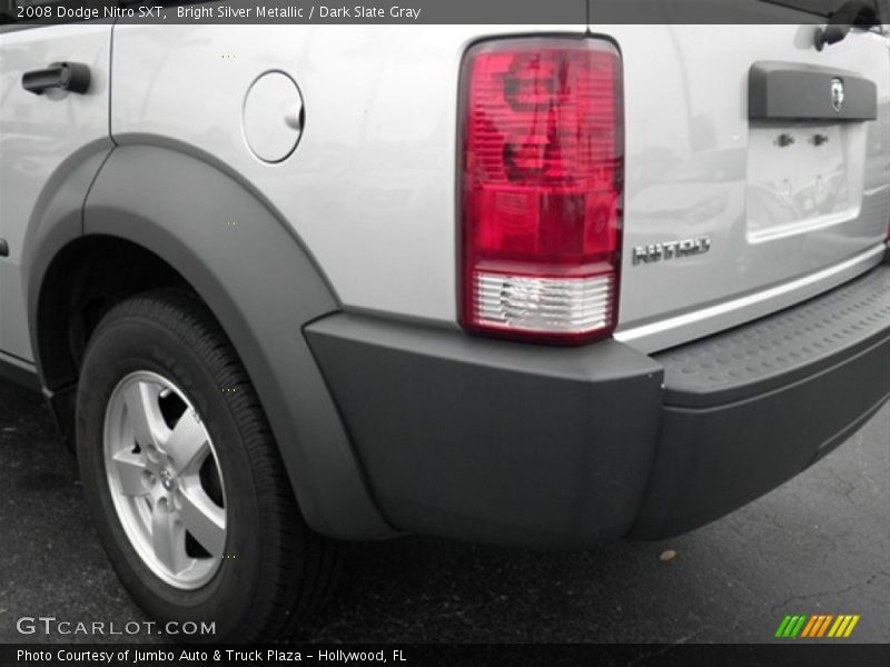 Bright Silver Metallic / Dark Slate Gray 2008 Dodge Nitro SXT