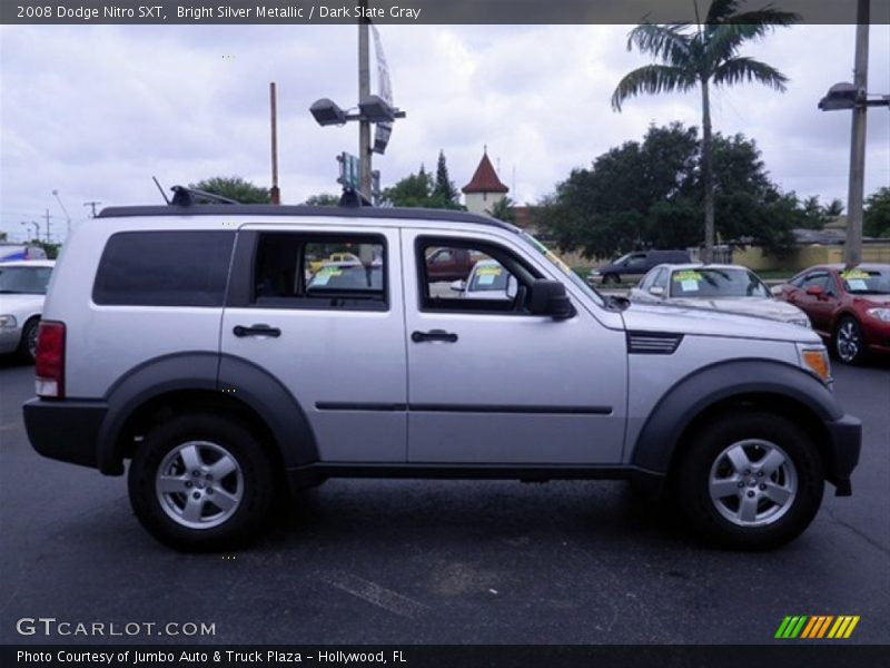 Bright Silver Metallic / Dark Slate Gray 2008 Dodge Nitro SXT
