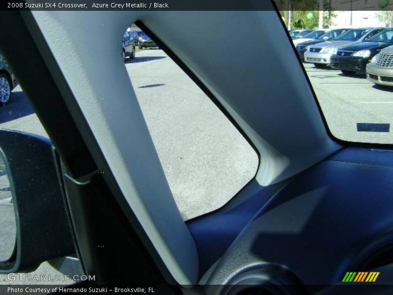 Azure Grey Metallic / Black 2008 Suzuki SX4 Crossover