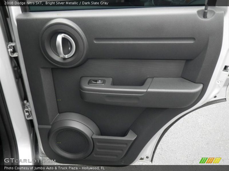 Bright Silver Metallic / Dark Slate Gray 2008 Dodge Nitro SXT