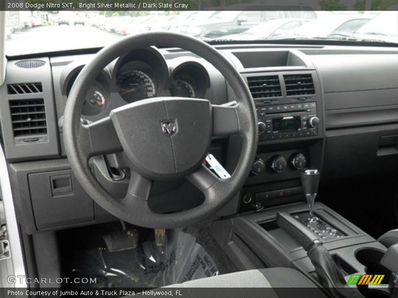 Bright Silver Metallic / Dark Slate Gray 2008 Dodge Nitro SXT