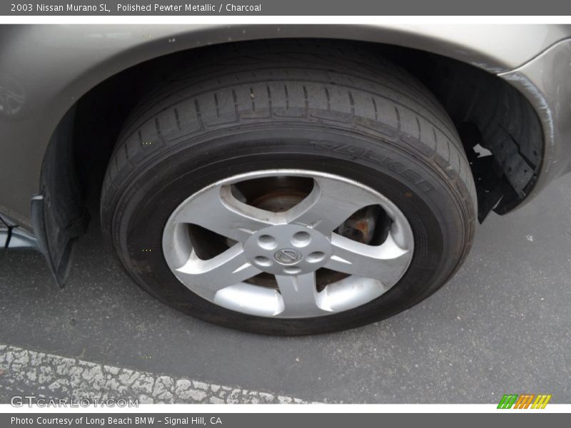 Polished Pewter Metallic / Charcoal 2003 Nissan Murano SL