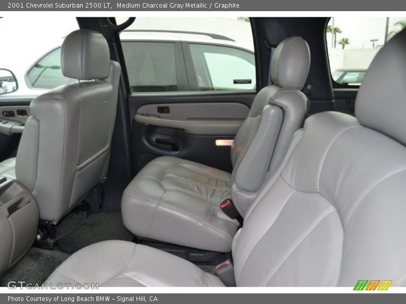  2001 Suburban 2500 LT Graphite Interior